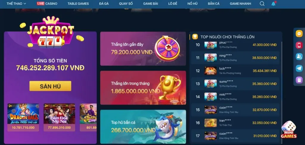 Các loại game Bắn Cá tại mibet login